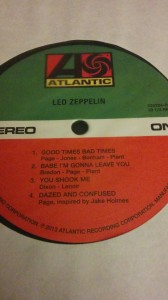 Led Zeppelin I Side One